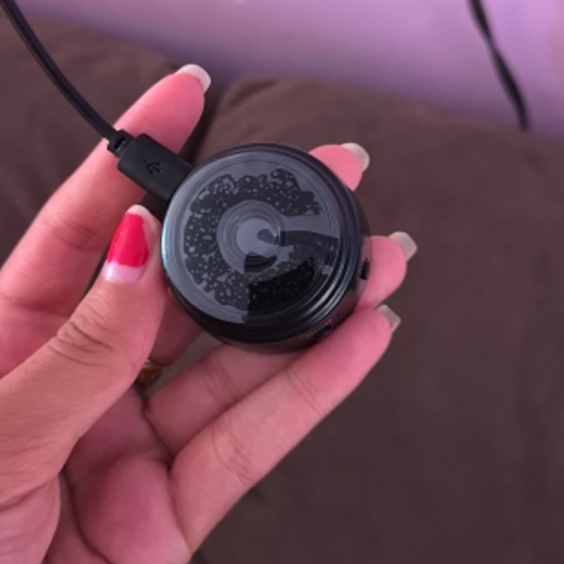 woman holding SpyFocus